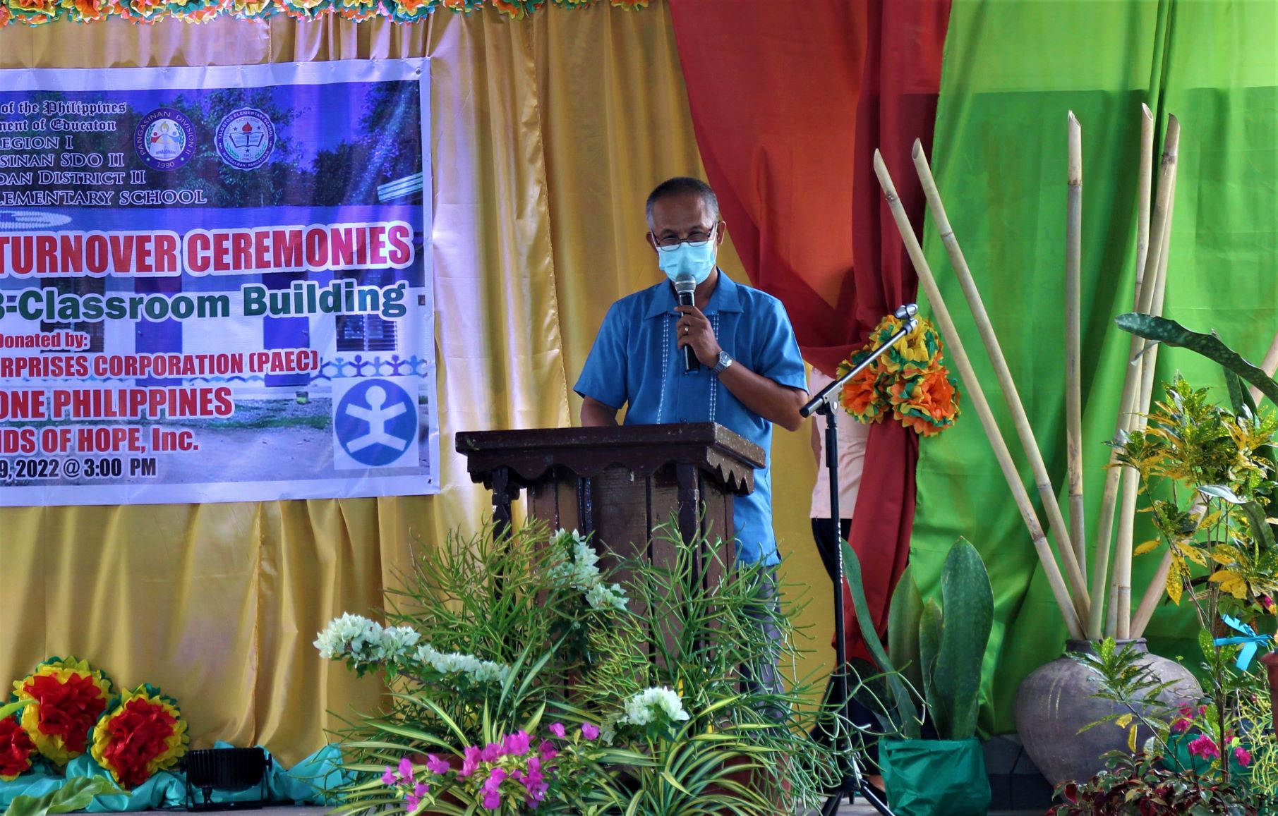 Reynaldo Javier, the President of the TES Teachers’ Club welcomed everyone to the event.